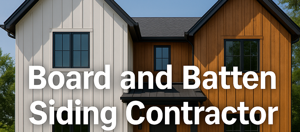 Board and Batten Siding Contractor Services – Your Complete Guide